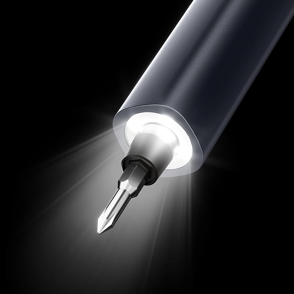 Mini 4V Precision Electric Screwdriver Kit with 5 Torque Levels, 50-in-1