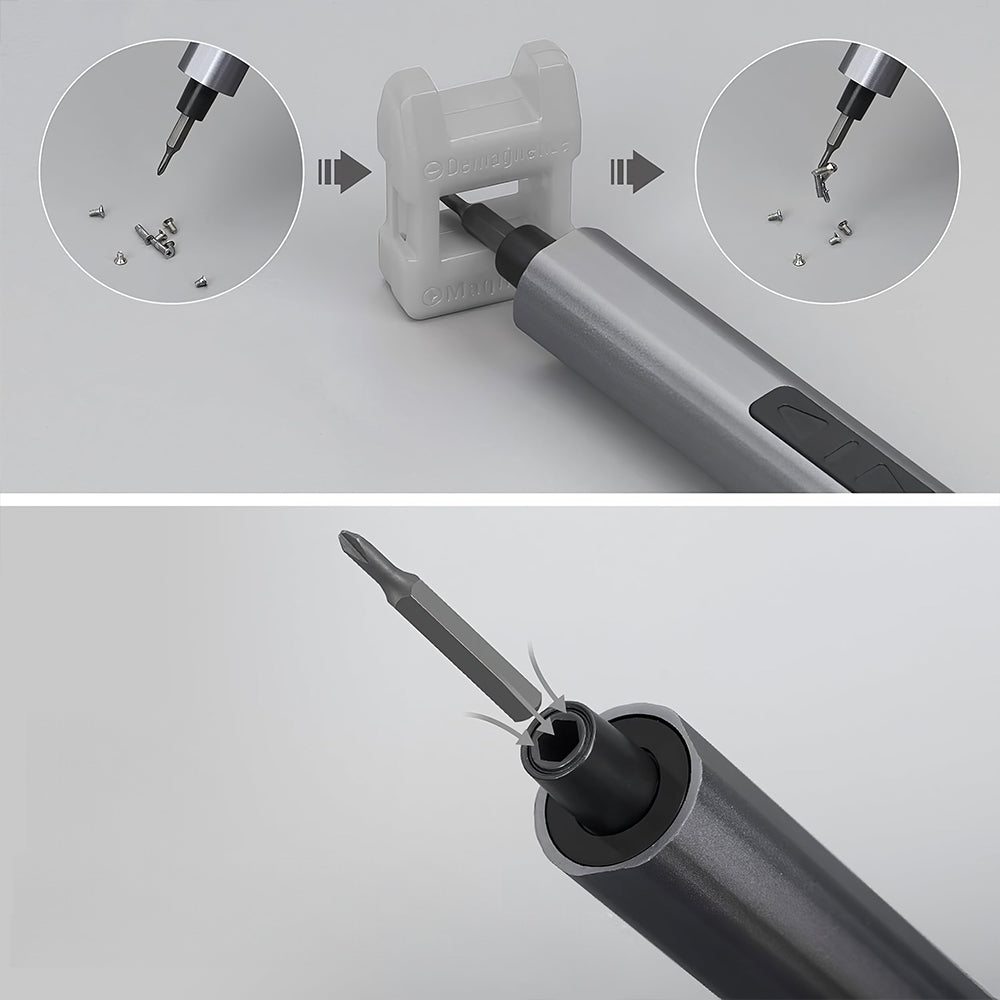 29-in-1 Mini Electric Screwdriver Kit with 24 Magnetic Bits, USB-C