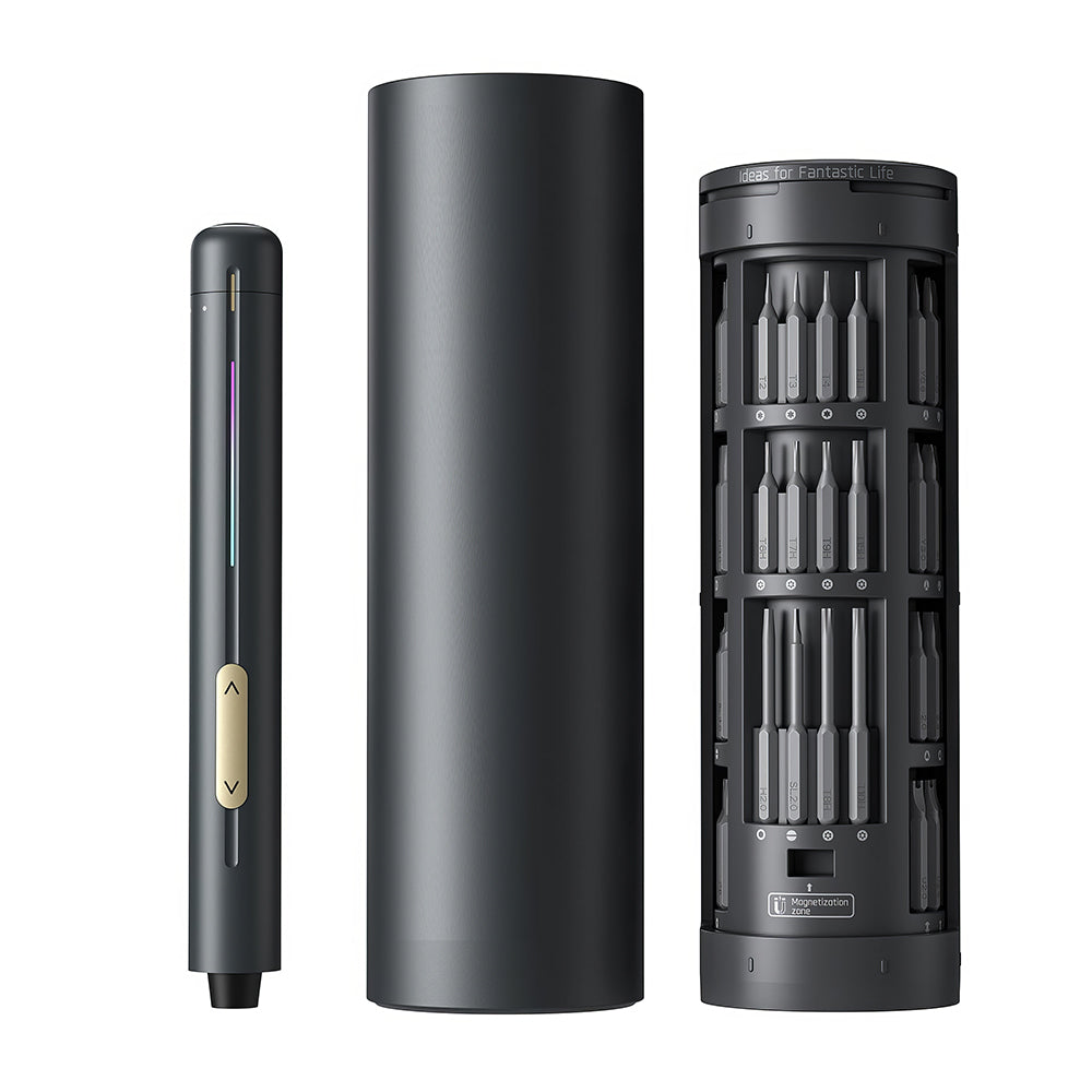 Ultra Mini Cordless Electric Screwdriver Kit with 50 Magnetic Bits