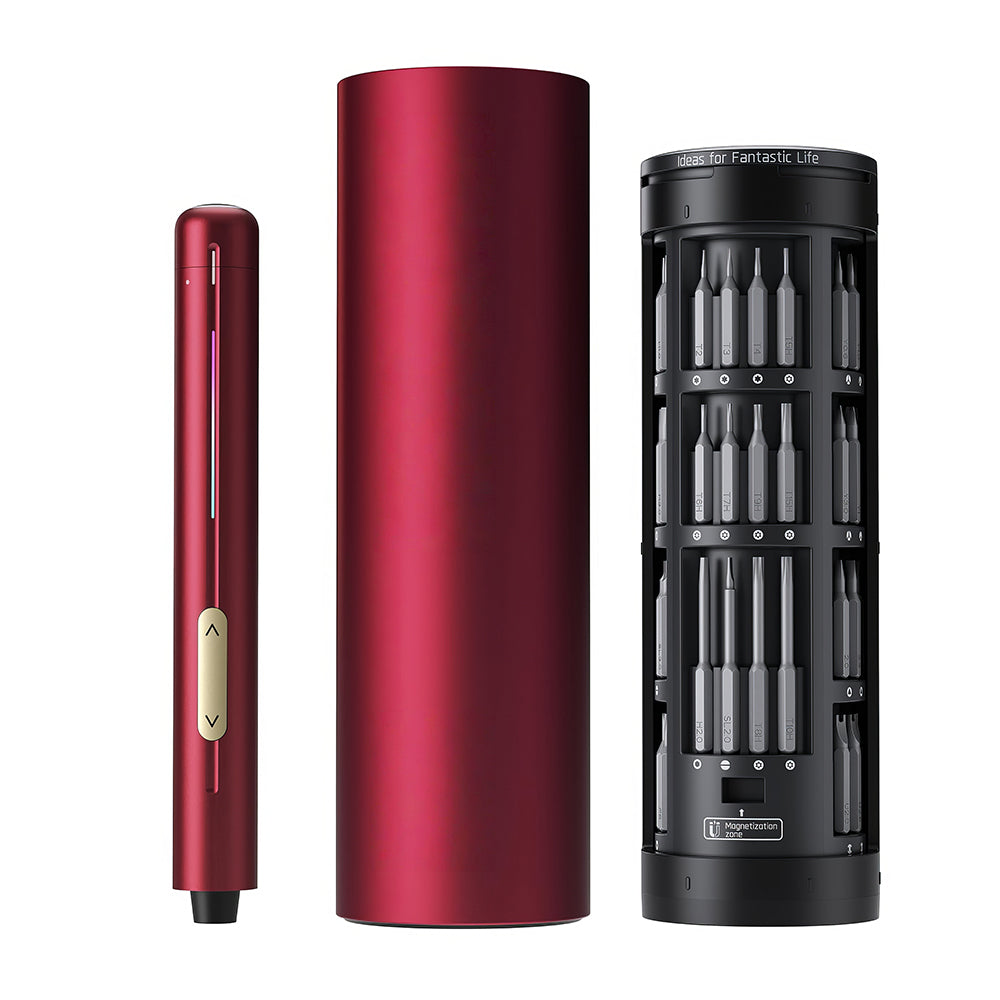 Ultra Mini Cordless Electric Screwdriver Kit with 50 Magnetic Bits