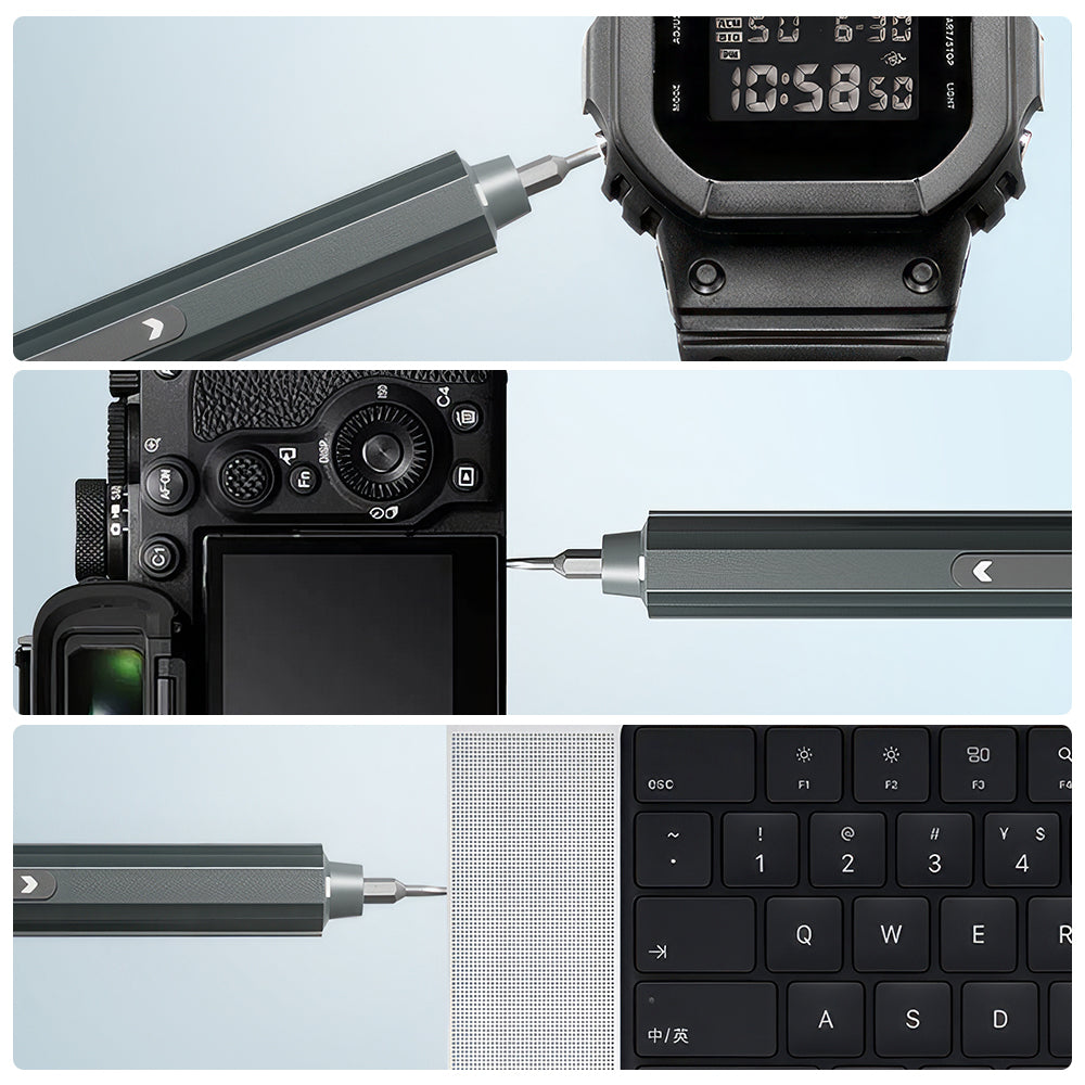 Mini Electric Precision Screwdriver with OLED Display & 48 S2 Bits