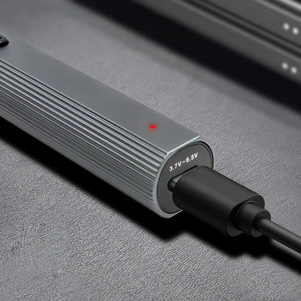 Mini Cordless Electric Screwdriver Kit with 30 S2 Bits & 4 LEDs