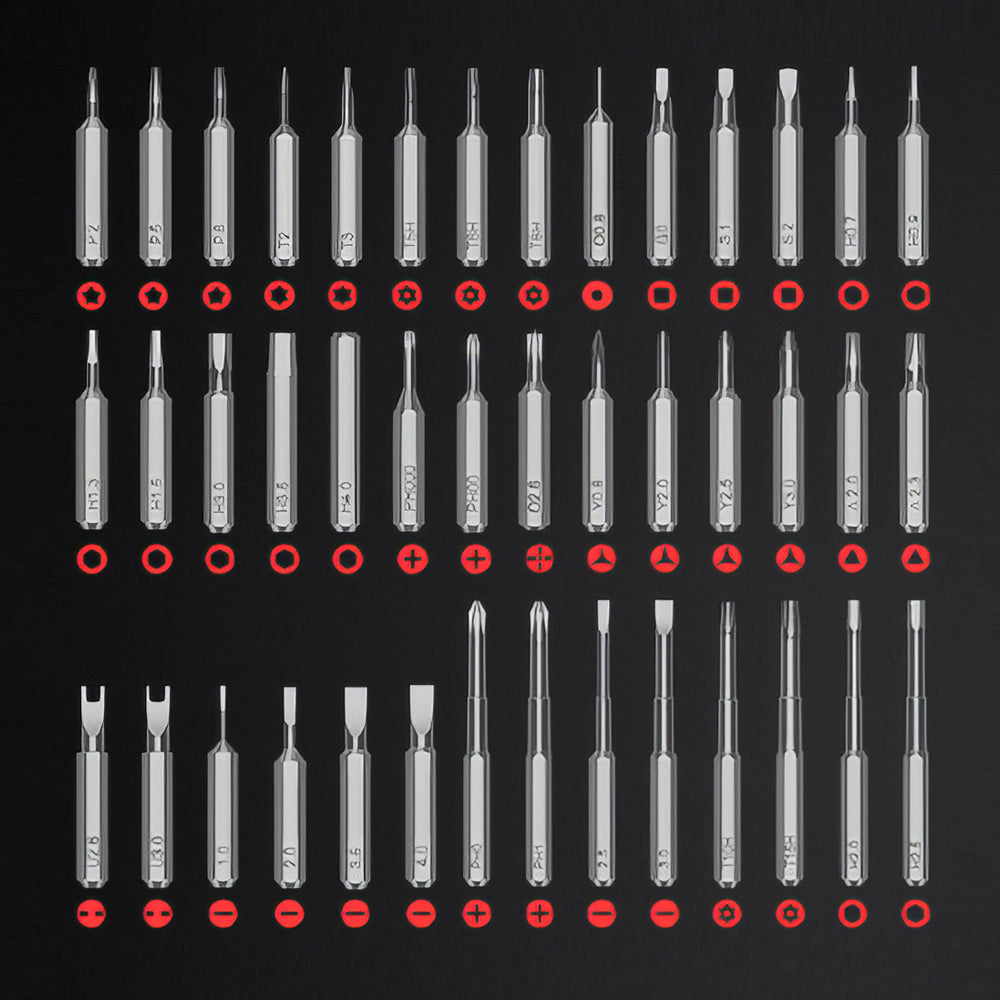 50-in-1 Precision Magnetic Mini Screwdriver Set for Electronics Repair